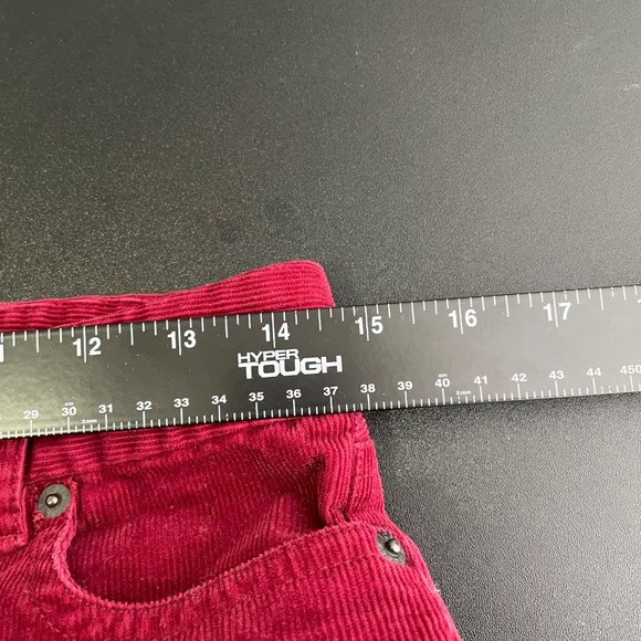 J.Crew Women's Size 0R Red Corduroy Bootcut Pants - Picture 3 of 14